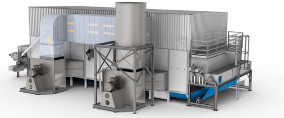 Stela Efficiënt laagemissiedeeltjesbord PB OSB Laagtemperatuurband type droger